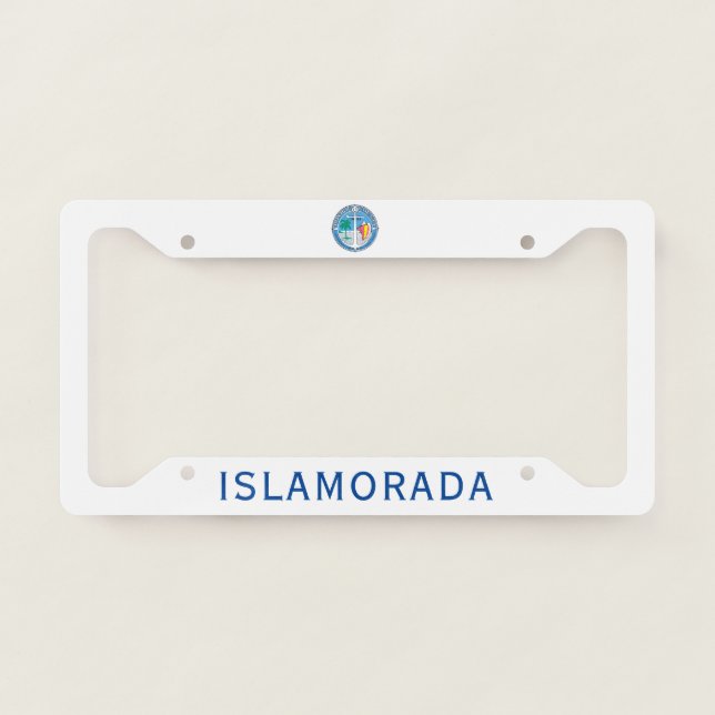 Islamorada (FLORIDA KEYS) License Plate Frame (Front)