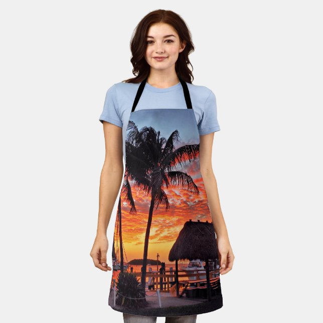 Islamorada, Florida sunset Apron (Worn)