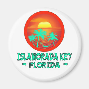 ISLAMORADA KEY FL TROPICAL DESTINATION MAGNET