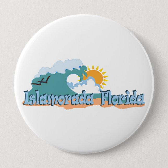 Islamorada. Pinback Button (Front)