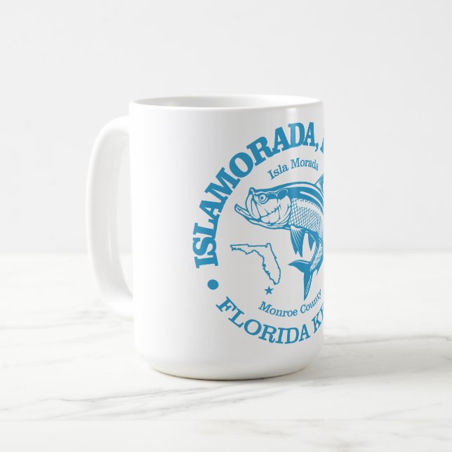 Islamorada (tarpon) coffee mug (Front Left)