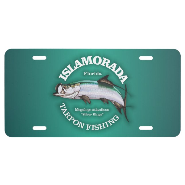 Islamorada (Tarpon) License Plate (Front)