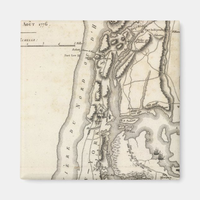 Island and New York Positions Magnet (Front)