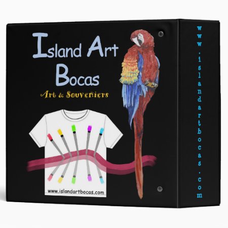 Island Art Bocas Binder
