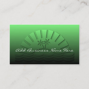 Island Beach Business Cards