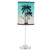 Island Beach Theme Table Lamp (Back)