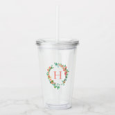 Monogram Initial Tumbler - Willow & Hive