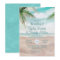 Island Breeze Palm Trees Beach Scene Wedding