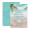 Island Breeze Palm Trees Beach Scene Wedding