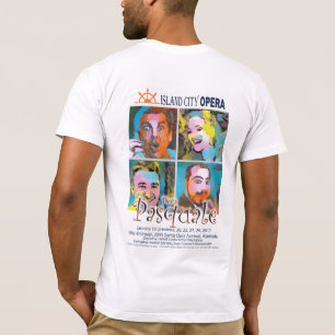 Island City Opera Don Pasquale Men's light tshirt