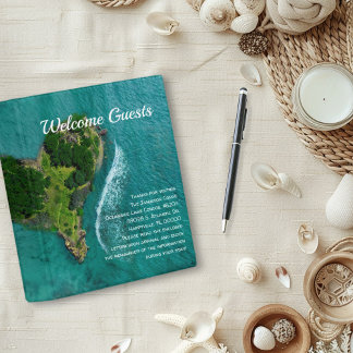 Island Coastal 7x9 Rental Property Welcome Binder