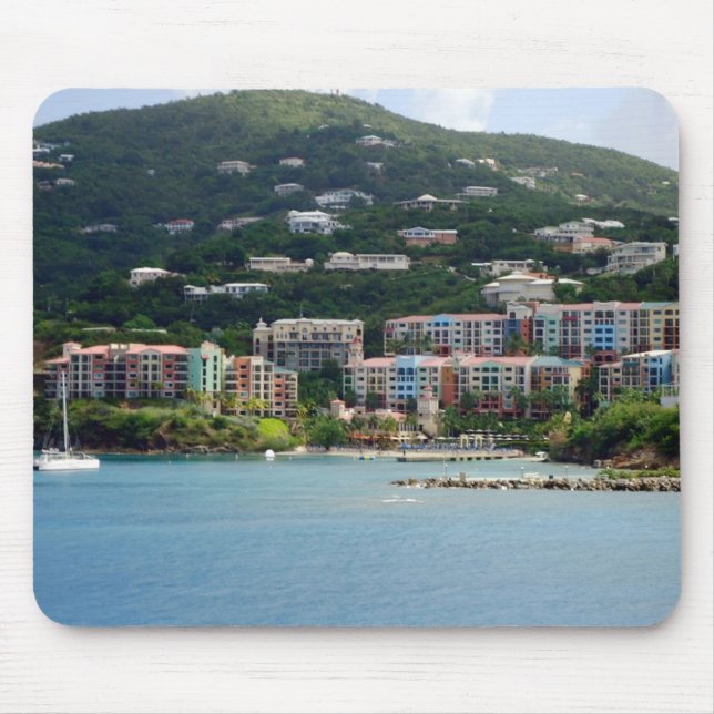 Island Color Mouse Pad (Front)