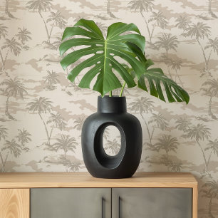 Island Dreams Beige & Cream Wallpapers Tropical Wallpaper