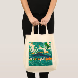 Island Dreams Grocery Tote Bag