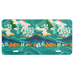 Island Dreams License Plate