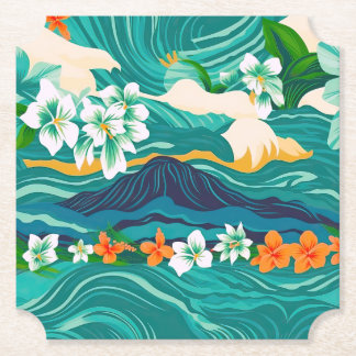 Island Dreams Paper Coaster
