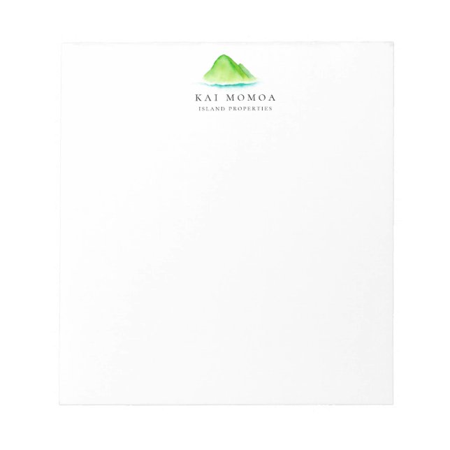 Island Escape Notepad (Front)