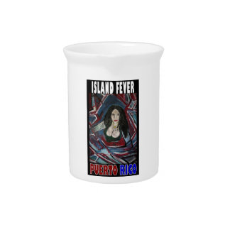 ISLAND FEVER PUERTO RICO DRINK PITCHER