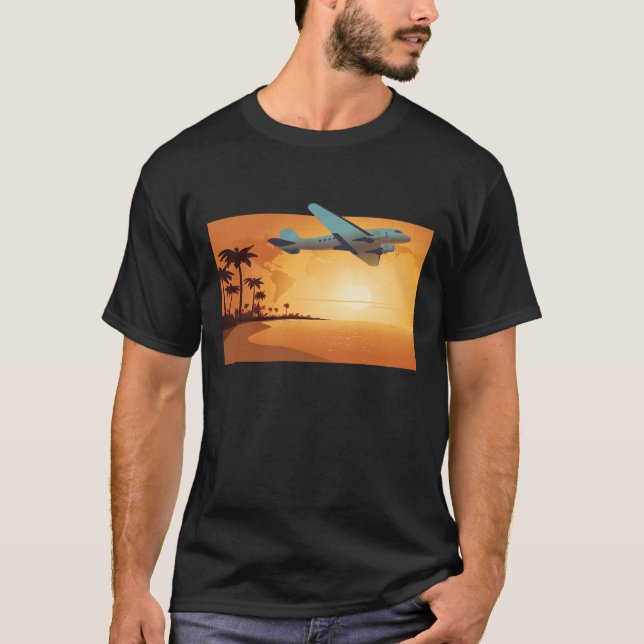 Island Flight T-Shirt (Front)
