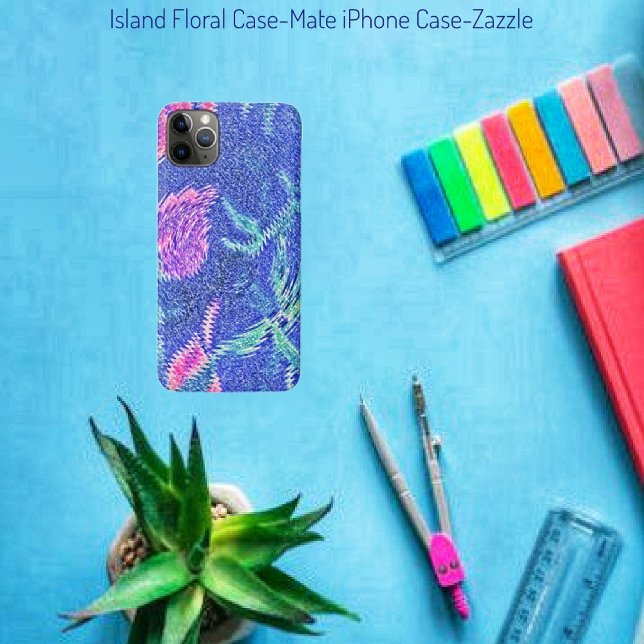 Island Floral Case-Mate iPhone Case (Creator Uploaded)