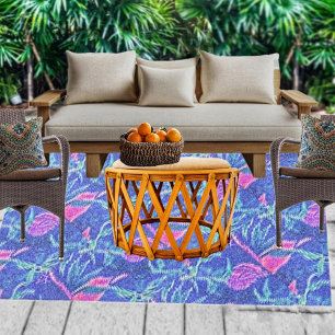 Island Floral Outdoor Rug