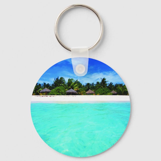 Island from the sea keychain (Front)