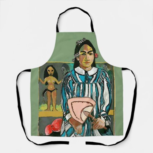 Island Gal add text Apron