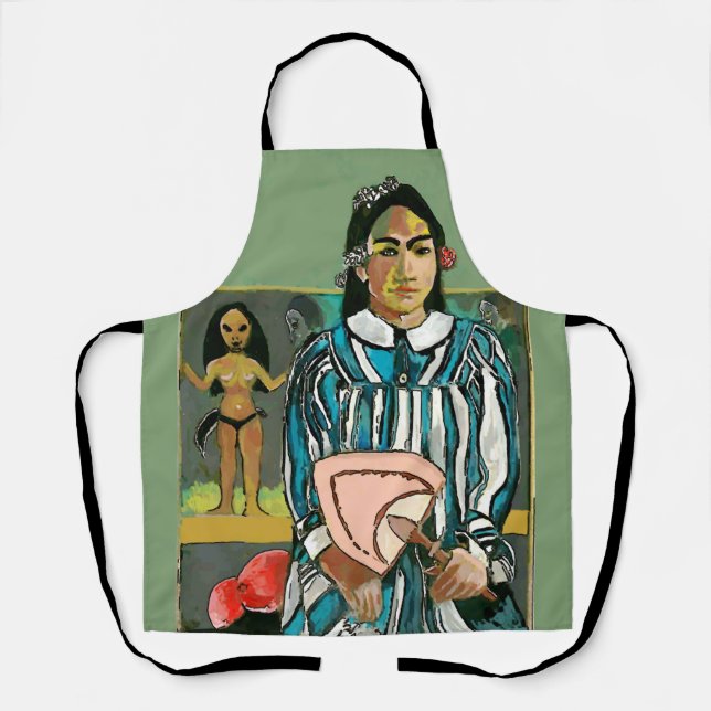 Island Gal, add text, Apron (Front)