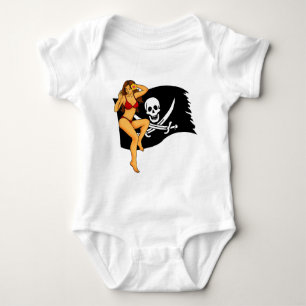 Island girl baby bodysuit