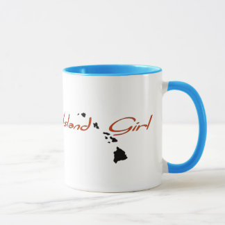 Island Girl - Hawaii -slant Mug