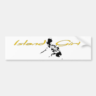 Island Girl - Philippines Bumper Sticker