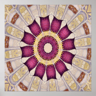 Island gods in Circle Poster