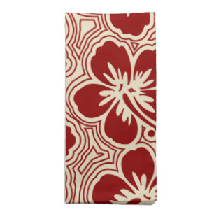 Island Hibiscus Hawaiian Dinner Napkins
