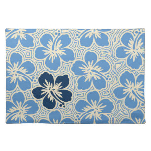 Island Hibiscus Hawaiian Dinner Placemats