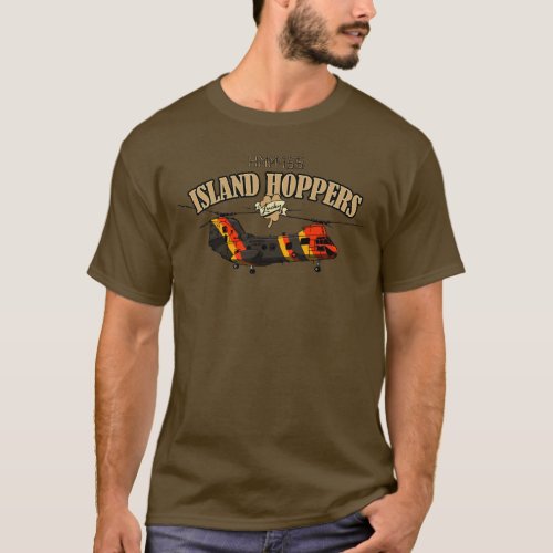 Island Hoppers Monotone_style design T_Shirt