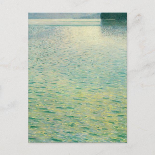 Island in the Attersee by Gustav Klimt Postcard (Front)