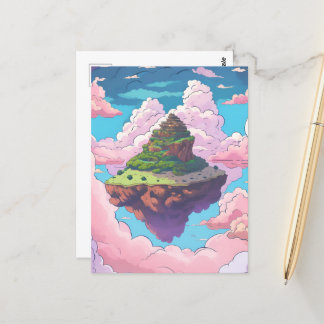 Island in the Clouds Postcard