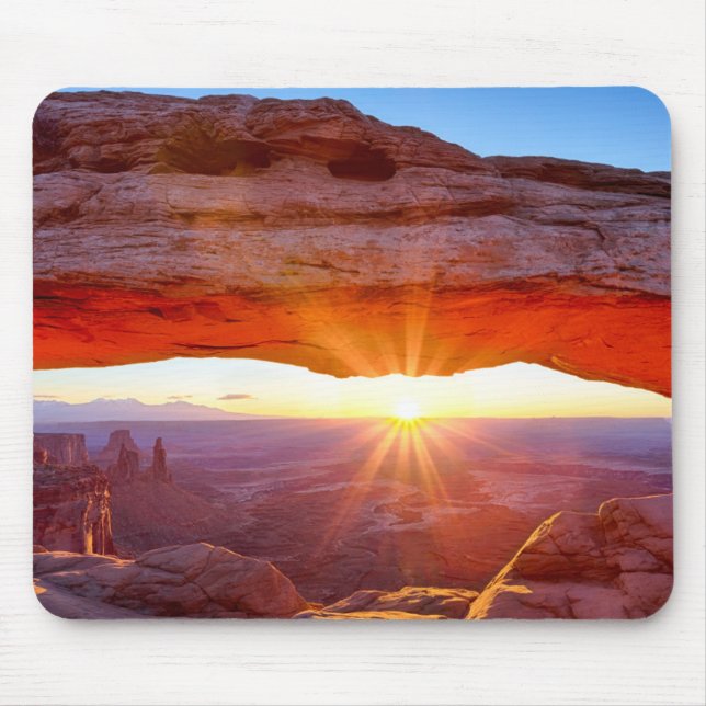 Island in the Sky Mouse Pad (Front)