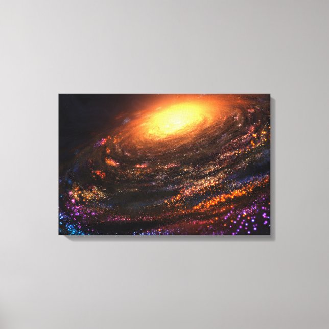 Island in the Void Canvas Print (Front)