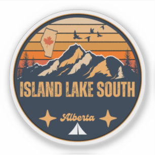 Island Lake South, Alberta Sticker