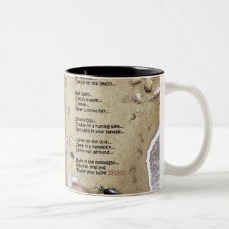 Island Life Two-Tone Coffee Mug