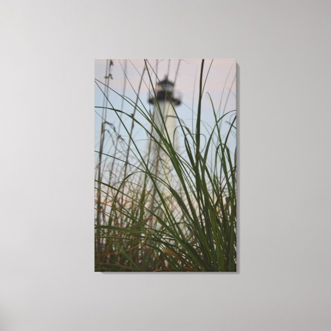 Island Lighthouse - Wrapped Canvas Print (Front)