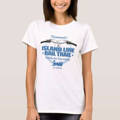 Island Line Rail Trail H2 T_Shirt
