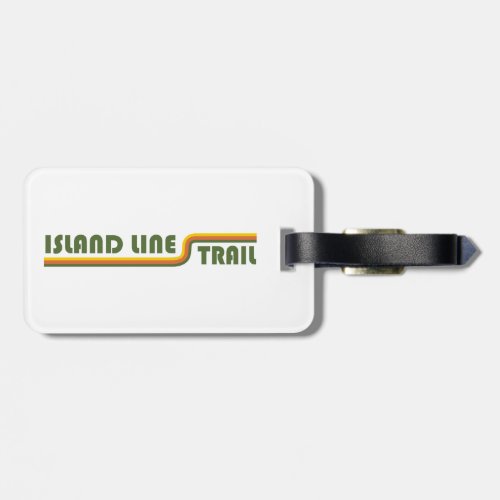 Island Line Trail Luggage Tag