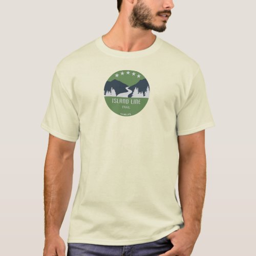 Island Line Trail T_Shirt