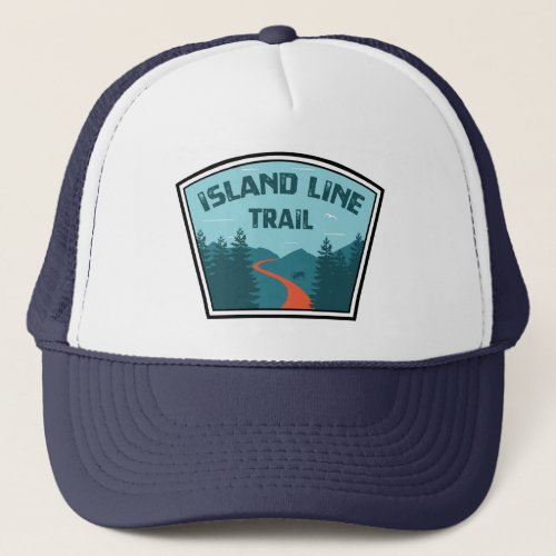 Island Line Trail Trucker Hat