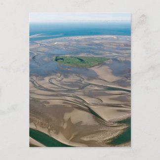 Island Neuwerk near Hamburg in German Wadden Sea Postcard