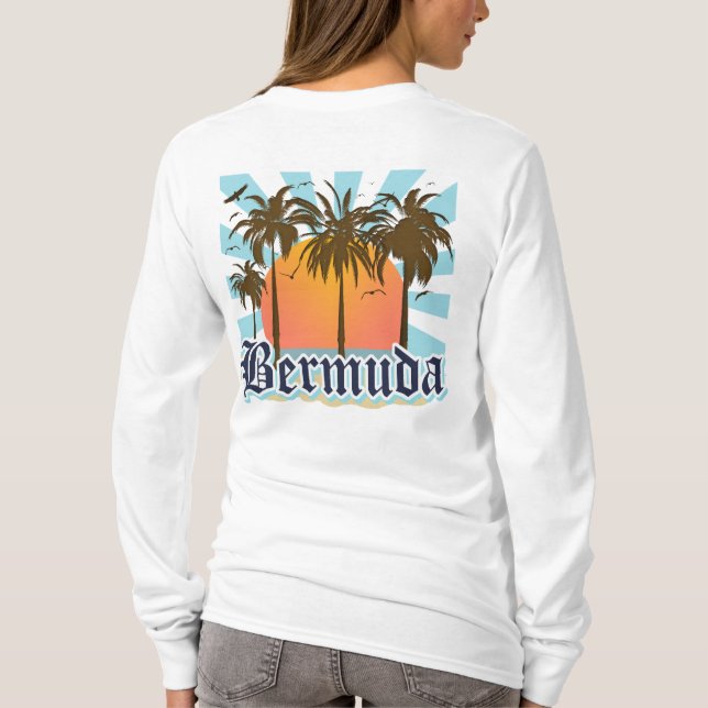 Island of Bermuda Souvenirs T-Shirt (Back)