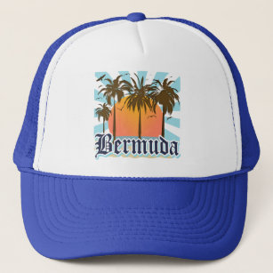 Island of Bermuda Souvenirs Trucker Hat