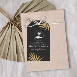 Island of Jamaica Birthday Gift Tag